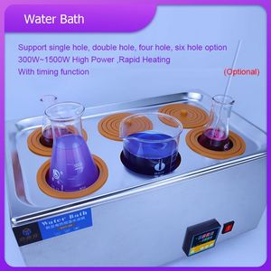 Fournitures de laboratoire DXY Appareils thermostatiques de chauffage de bain d'eau en acier inoxydable Équipement d'affichage numérique Réservoir de thermostat à température constante