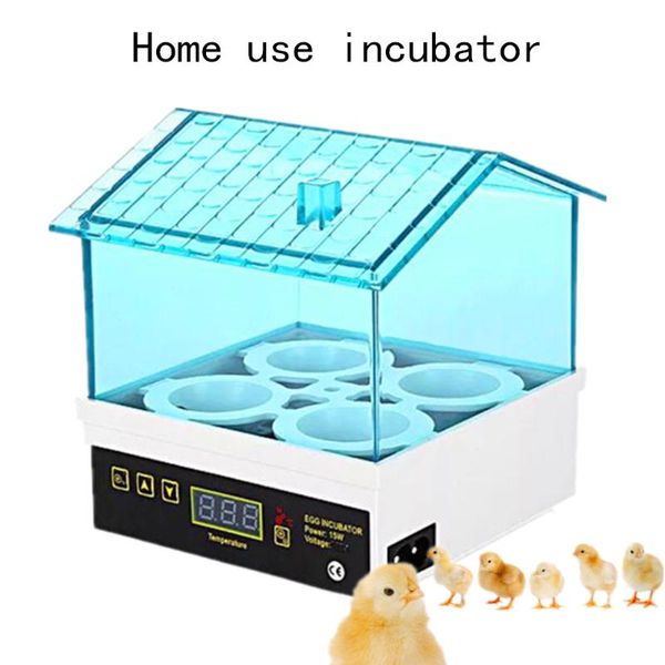 Fournitures de laboratoire incubateurs à taux d'éclosion élevé pour incubateurs de caille, 4 incubateurs d'œufs