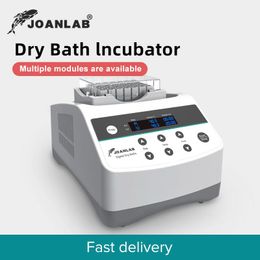 Fournitures de laboratoire Mini incubateur de bain sec avec bloc chauffant 0.5/1.5/2/15/50 ml équipement agitateur d'incubation en métal à température constante