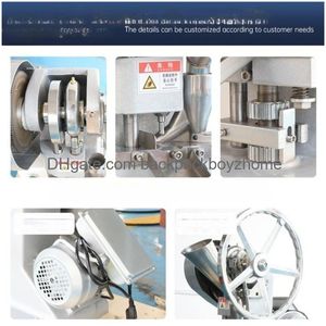 Fournitures de laboratoire en gros Hnzxib TDP-1.5 Single Punch Milk Press Matic Fournitures de laboratoire Tablet Die Set pour TDP Hine Dies Drop Delivery Office Dh4Ea