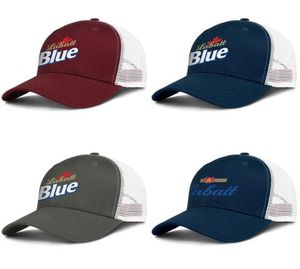 Labatt bleu pour hommes et femmes réglable camionneur meshcap golf vintage mignon tendance baseballhats labatts bière signe lumière Labatt Blue8225207