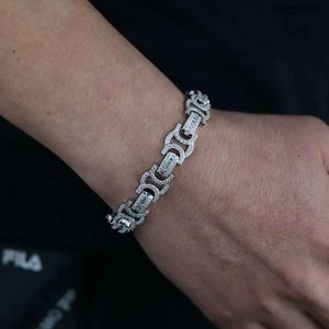 Labgrown ronde gesneden diamant armband tennisketen charmante armband handgemaakte diamanten armband fabrikant fijne sieraden