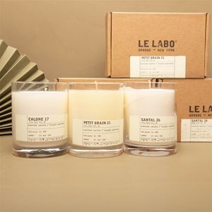 Labo le Perfume Candle 245g Santal 26 Cedre 11 Laurier 62 Petit Grain 21 Calone 17 Cougies parfumées