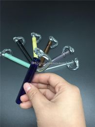 Labs Glass Taster pipe Mini Tabac Oil Wax Pipe One Hitter Pyrex Pipe Concentrate Tasters tabac tuyaux de brûleur à mazout