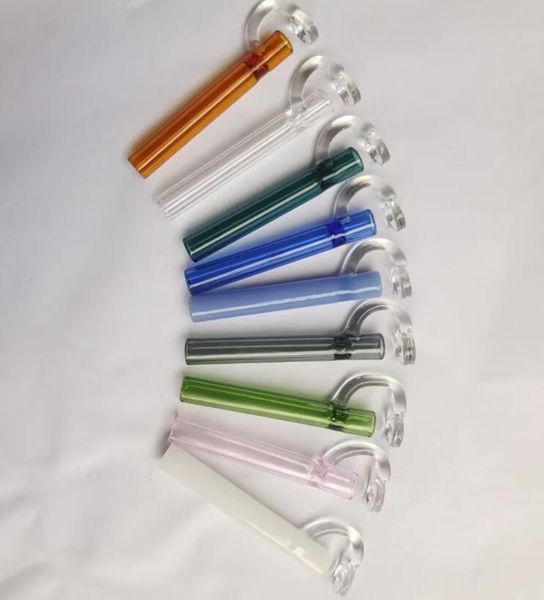 Laboratoires Pyrex Brûleur À Huile Pipe À Fumer Accessoires Tube CONCENTRÉ TASTER One Hitter Rigs Cire Eau Narguilés Bongs