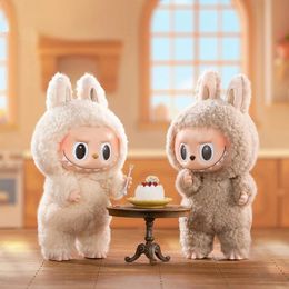 Labubu The Monsters Série de macarons excitants Blind Box Toys Mystery Kawaii Anime Figure Dolls Surprise Girls Christmas Gift 240426