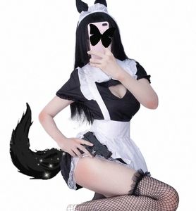 Dentelle Mignonne Lingerie Jeune Fille Étudiante Rôle Uniforme Anime Vêtements De Nuit Maid Nuit Dr Sweet Lolita Cosplay Maid Costume H3Lk #