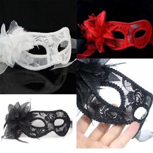 Dentelle Masque Pour Les Yeux Noir Femmes Sexy Masques De Fête Pour Mascarade Halloween Pâques Costumes Vénitiens Masque De Carnaval