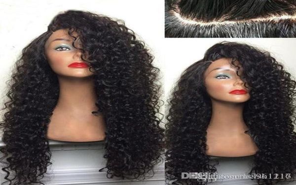 Lace Front Human Hair Wigs for Black Women Wave Deep Curly HD Bob frontal Bob brésilien Afro court long 30 pouces Wig6981106