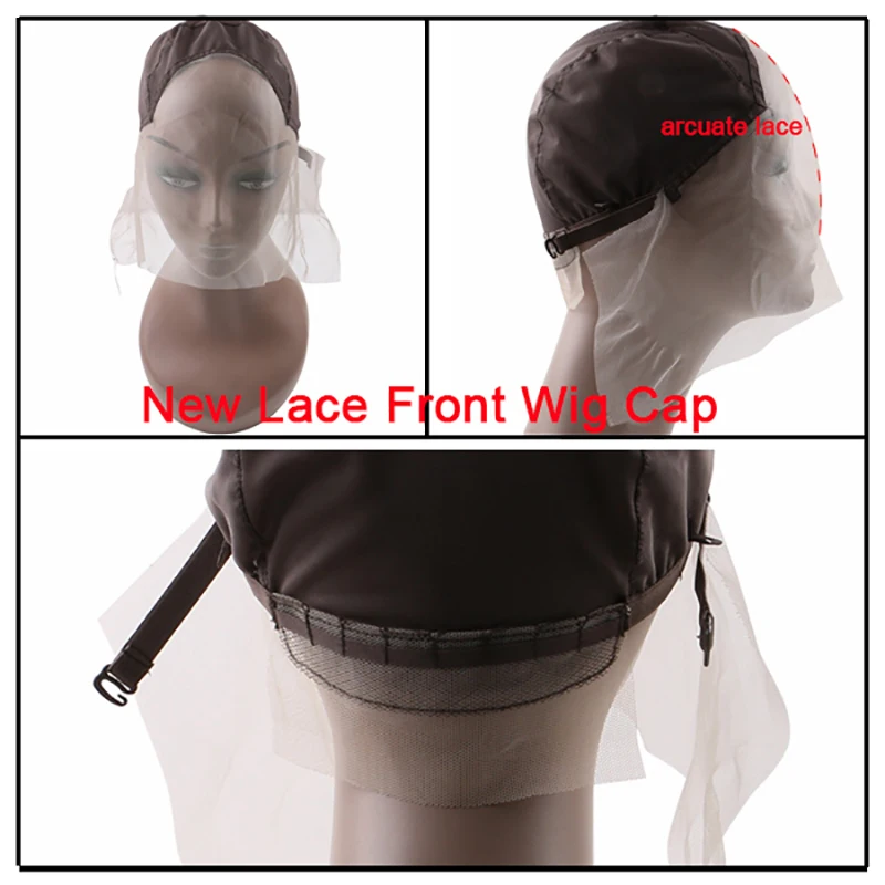 Lace Front Wig Cap For Making Wigs With Adjustable Straps Good Quality Weaving Cap Wig Caps Four Styles Optional