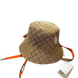 Chapeau de seau de sport à lacets unisexe, deux couleurs, joint double face, lettre complète, chapeaux de pêcheur, Style de rue, casquettes de soleil d'extérieur Snapback