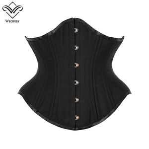 Lace Up Taille Trainer Control Cinchers Dames Brede Gordel Back Support Steel Beened Underbust Corset Tops Slimming Reducing Riemen H1018