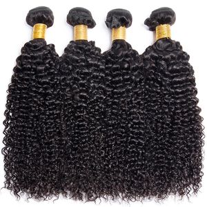 Perruques en dentelle 10A Bundles de cheveux brésiliens bruts Kinky Curly Human Weave Wholesale Virgin For Women 230505
