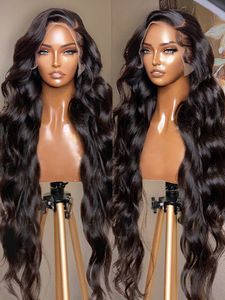 Lace Pruiken 40 inch 13x4 Body Wave Front Human Hair 360 Glueless For Women Braziliaans 13x6 HD frontale vooraf geplukte Ready 230505