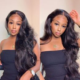 Lace Wigs Brazilian Body Wave Wig With Baby Hair Remy Human Hair Wigs Pre Plucked