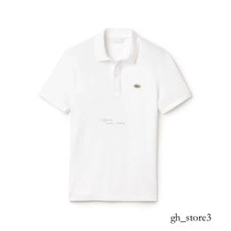 Lacos Tshirt Business Leisure 2023 Hommes Polos de haute qualité Designer Lacos Polo Mans Polos Homme Chemise d'été Polo brodé 866