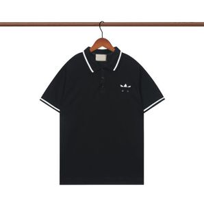 Lacost designer merk heren polo T-shirt zomer luxe Polo's mode T-shirts ademend korte mouwen revers casual top