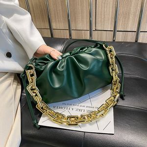 Fourre-tout dames 2021 marque petite chaîne épaisse en cuir PU sac de messager sacs à main à bandoulière tendance