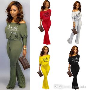 Dames Bat Sleeve Jumpsuits Designer Loose Belted Wide Leg Rompers Women One Piece Elegant Pants