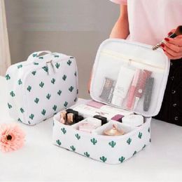 Dames Cosmetische Tas Fashwomen Make Up Makeup Organizer Bag Toiletto Draagbare Outdoor Reizen Kits Zakelijke opbergtas Gratis Verzending