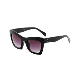 Lunettes de soleil de styliste pour femmes, verres de mode rectangulaires, grand cadre complet, conception de lettres, hommes et femmes, choix multiple, qualité supérieure