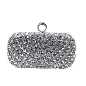 Sac de soirée pour femmes, plein de diamants, sac à eau Super scintillante, robe de demoiselle d'honneur, mariage, Banquet, soirée