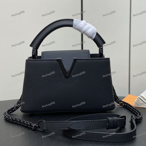 Bolso de diseño informal a la moda para mujer, bolso de lujo con capucines, bolso de mano para mujer, bolso de hombro, bandolera cruzada, calidad de espejo superior M23955