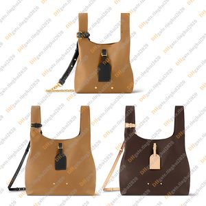 Dames mode casual ontwerp luxe atlantis tas schoudertassen crossbody handtas bakken bovenste spiegelkwaliteit m46821 m46817 m46816 m24409 2 maat zakje portemonnee