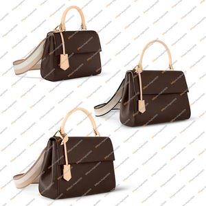 Ladies Fashion Designe Designe Luxury Cluny Bolsle Totes Bolsos de mano Bolsos cruzados Bolso Messenger Messenger Mirror Calidad M46055 M46372 M46374 3 Tamaño bolso de bolsas