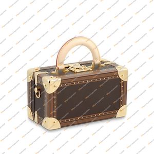Dames mode casual ontwerp luxe cosmetische doos handtas crossbody schoudertassen tote messenger tas hoogwaardige top m45673 portemonnee zakje