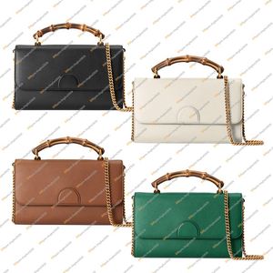 Ladies Fashion Designe Designe Luxury Diana Bamboo Bag Shoulder Bag Caquin Bag Bagbody Bag Bagse Tote Top Mirror Calidad 675794 675795 bolso de la bolsa