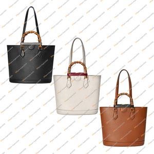 Fashion Fashion décontractée Design Luxury Diana Bamboo Bags Sac à bandoulière Tote sac à main