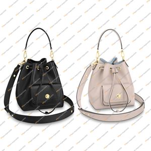 Dames mode casual ontwerp luxe lock bucket tas backpack schoolbag hoge kwaliteit top 5A m57687 m57688 zakbeurtje