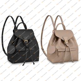 Dames Mode Casual Designe Luxe MONTSOURIS Sac À Dos Cartable Livre Cartables Sac À Dos Packsacks TOP Miroir Qualité M45205 M45410 M45397 Pochette Bourse