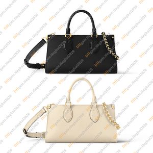 Fashion Fashion décontractée Design Luxury on the Go Totes Hands Hands Hands Crossbody Sac à bandoulière Sac de messager Top Mirror Quality M23640 M23698 M23641