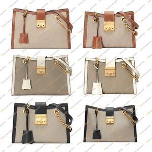 Damesmode Casual Designe Luxe hangslot schoudertas TOTE handtas Crossbody Messenger Bags Hoge kwaliteit TOP 5A 498156 479197 Portemonnee etui