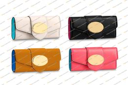 Diseñador informal de la moda de damas Luxury PT9 Wallet Coin Purse Key Pouch Tolder de tarjeta de crédito Top 5A M69175 M69176 M69177 6543587