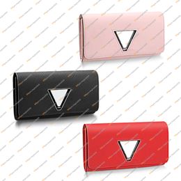 Fashion Fashion Casual Designer Luxury Twist Wallet Purse Purse clés Piste de crédit High Quality Top 5A M61178 M61179 M6117N BOSTEURS DE CARTES DE BESTRATION