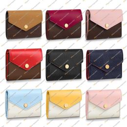 Dames mode casual ontwerper mini zoë wallet munt portemonnee sleutel pouch N60167 m62932 m62933 n60292 m62935 hoogwaardige top 5a card pa317q