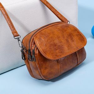 Cross body dames mode vrouwen crossbody tassen voor 2021 hoge capaciteit schoudertas handtas vrouwelijk pu lederen messenger