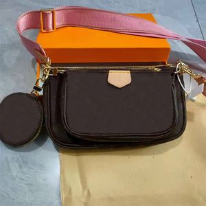 Dameshandtas Originele doos Datumcode Grote merkhandtas Portemonnee Handschouder Messenger Bag Crossbody tas