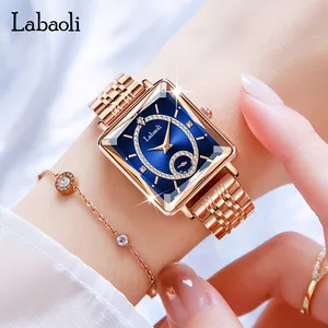 Dames Hoge kwaliteit Mode -temperament Verkoop van luxe dameshorloges Waterdicht stalen horloge voor vrouwen 26 mm