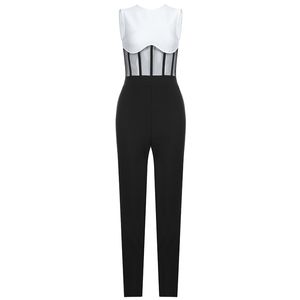 Dames Jumpsuit Vrouwen Overalls voor Bodysuit Elegante Zomer Sexy Bodycon Party Club Outfits 210515