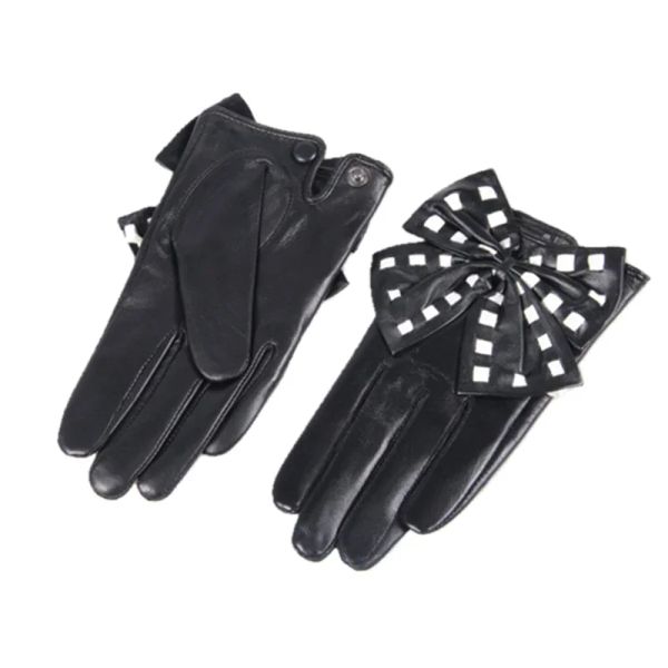 gants en cuir dames grand arc