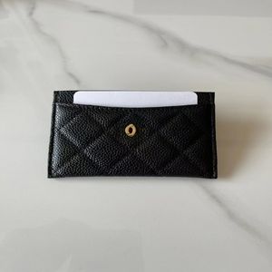 Dames leren portemonnees creditcardsleuf portemonnees portemonnees voor dames klassieke ontwerpers luxe korte portemonnee mode zwart cowhid274L