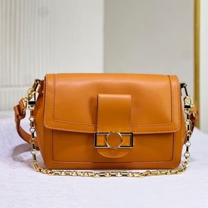 Mesdames Luxury Sac à bandoulière CROSSBOCKBOCK DAUPHINE SAG SOFT MM CROSSBOCK MAIN SACH SAG Classic Fashion Fashion Lavelope Flape Haspo Clutch M25050 M47149