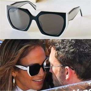 Dames Monochrome PR 15WS Coole zonnebril Designer feestglazen vrouwen Stage Stijl Top hoogwaardige mode Cat Eye Frame Maat 51-19-140