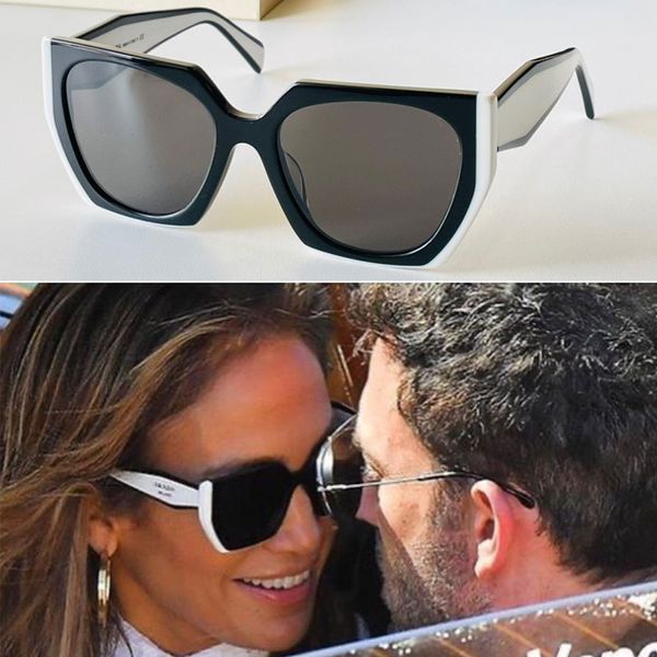 Dames MONOCHROME PR 15WS Lunettes de soleil Designer Party Lunettes FEMMES Scène Style Top Haute Qualité Mode Cat Eye Frame Taille 51-19-140