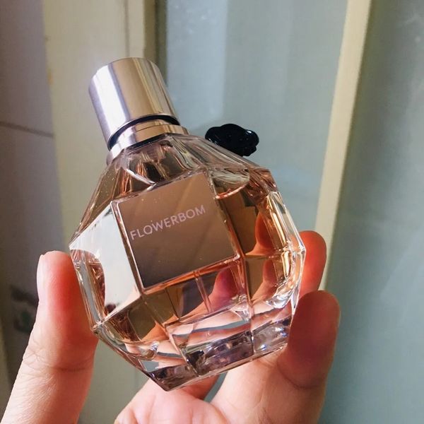 Perfume para mujer Marca FLOWER Boom perfume 100 ml / 3,4 oz para mujer Eau De Parfum Spray de primera calidad en stock envío rápido