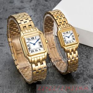 Montre à batterie à quartz pour femme designer 22 * 22/27 * 27MM montre 904L tout en acier inoxydable cadran saphir montre étanche montre de luxe